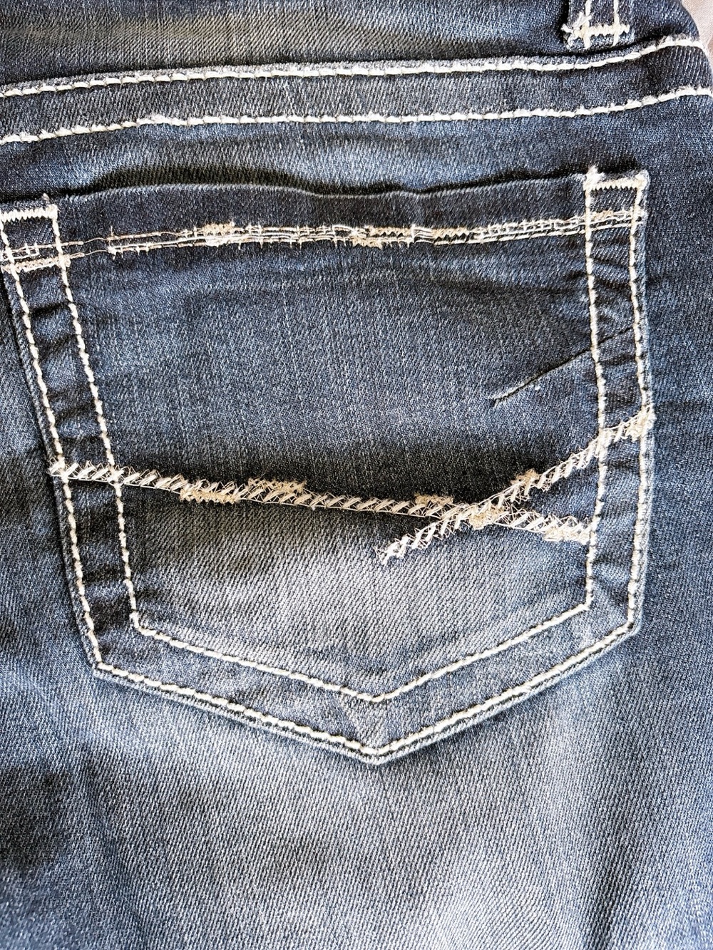 BKE Stella Bootcut Jeans Womens 28L Medium Wash Stretch Flare Denim 28x33.5 - Picture 10 of 16